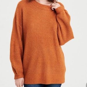 Burnt Orange “Oversized” Sweater